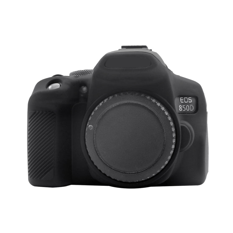 PULUZ Soft Silicone Protective Case for Canon EOS 850D - Black