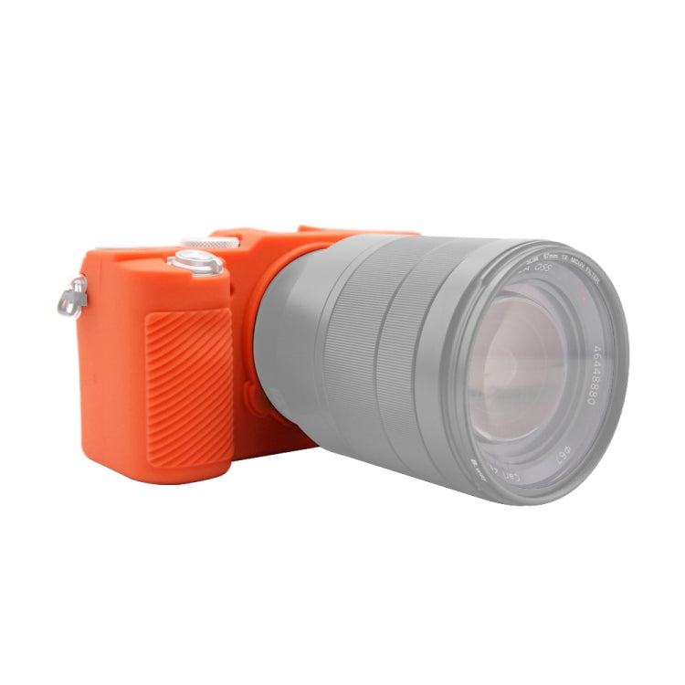 PULUZ Soft Silicone Protective Case for Sony A7C / ILCE-7C (Orange)