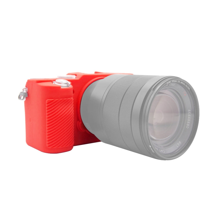 Red Silicone Protective Case for Sony A7C/ILCE-7C
