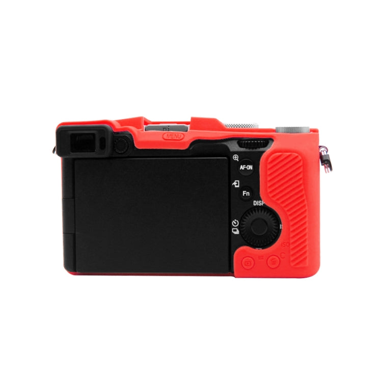 Red Silicone Protective Case for Sony A7C/ILCE-7C