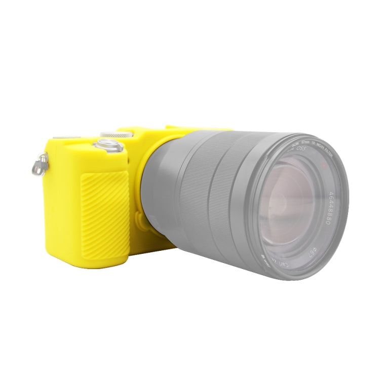PULUZ Soft Silicone Protective Case for Sony A7C / ILCE-7C (Yellow)