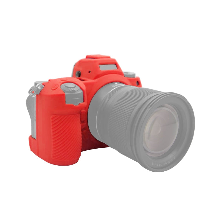 PULUZ Red Soft Silicone Protective Case for Nikon Z6 II