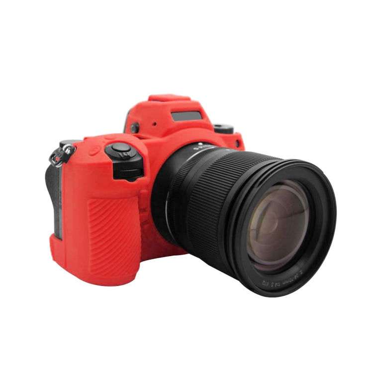 PULUZ Red Soft Silicone Protective Case for Nikon Z6 II