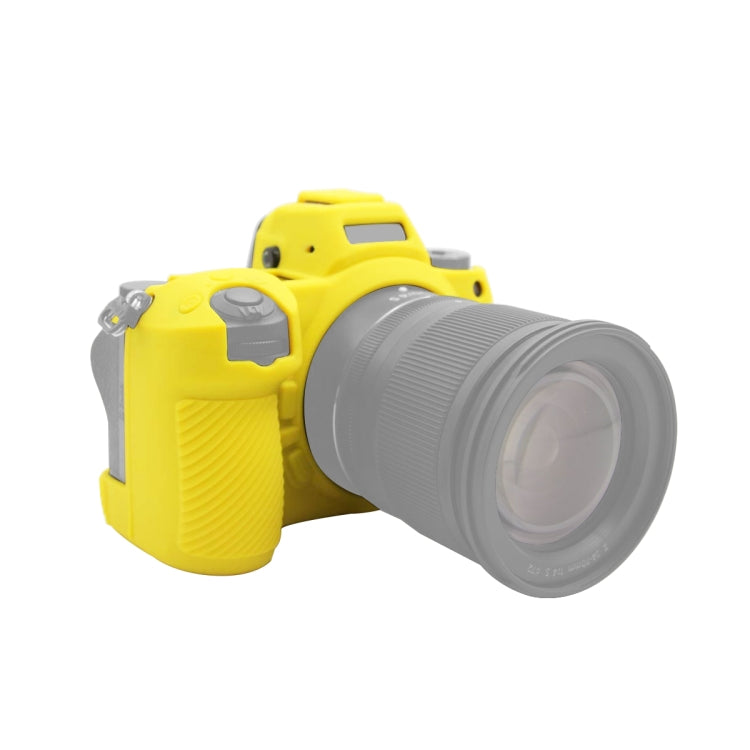 PULUZ Soft Silicone Protective Case for Nikon Z6 II (Yellow) - Durable and Comfortable Camera Protection