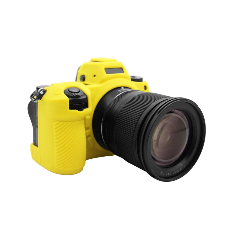 PULUZ Soft Silicone Protective Case for Nikon Z6 II (Yellow) - Durable and Comfortable Camera Protection