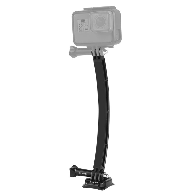 PULUZ Helmet Extension Arm Set for Action Cameras with Helmet Mount and Jaws Flex Clamp