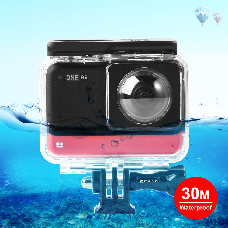 PULUZ 30m Underwater Depth Diving Case Waterproof Housing for Insta360 One RS 360 Edition