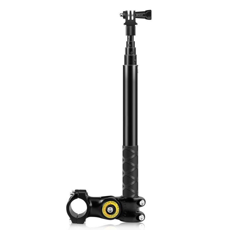 PULUZ Motorcycle Bicycle Handlebar Mount for Camera with Monopod Stand Adapter