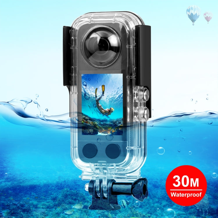 PULUZ Waterproof Housing Case for Insta360 X3 - Up to 30m Underwater