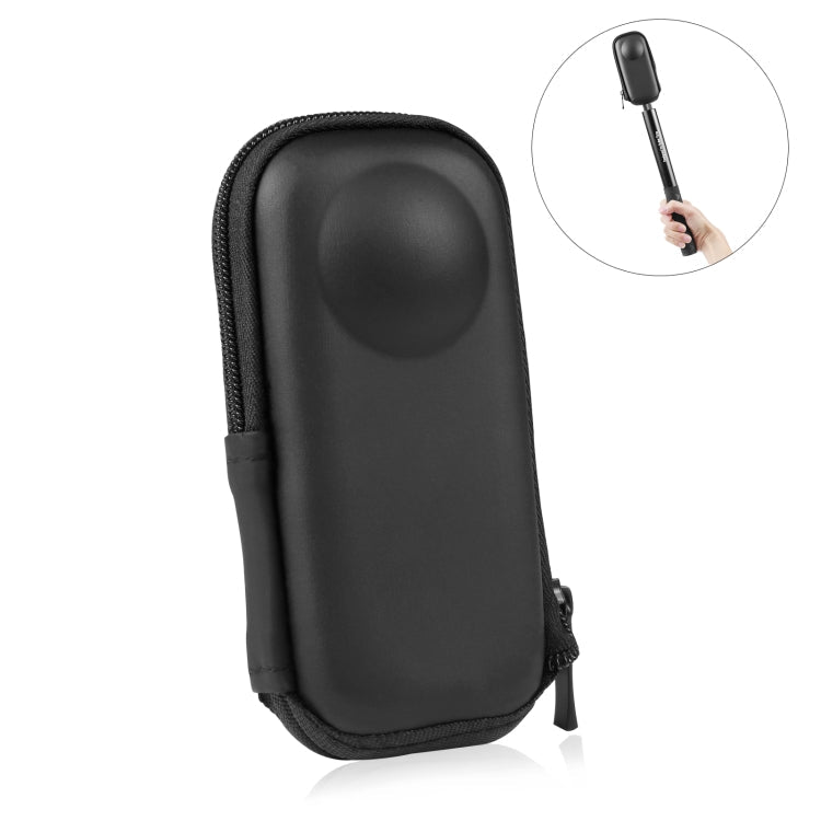 PULUZ Portable Waterproof Storage Case for Insta360 X3 / ONE X2 Camera (Black)