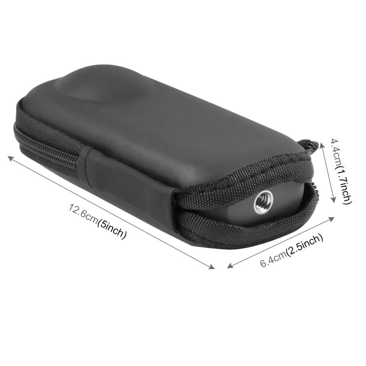 PULUZ Portable Waterproof Storage Case for Insta360 X3 / ONE X2 Camera (Black)