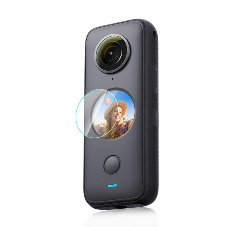 PULUZ 2pcs Curved HD Tempered Glass Film for Insta360 One X2 (Transparent)