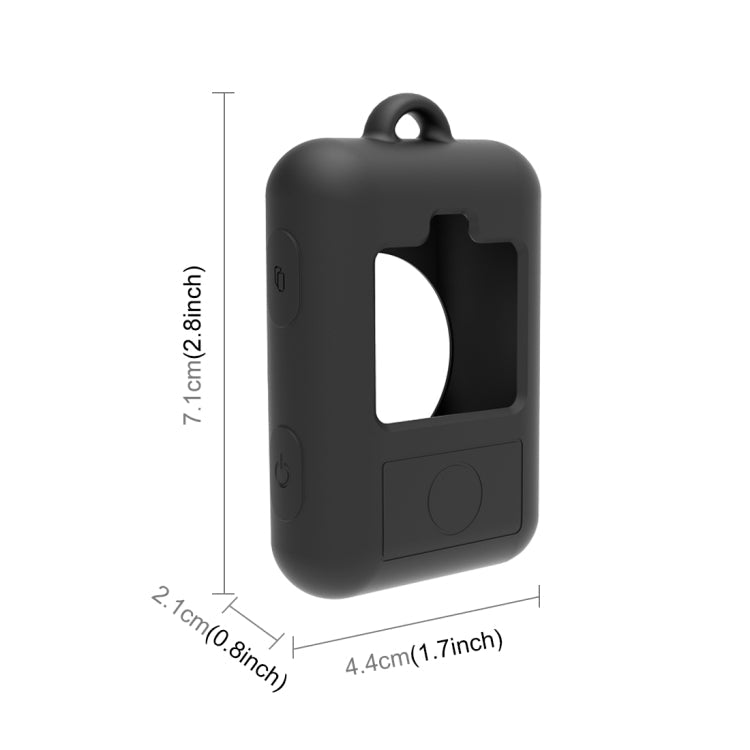 PULUZ Silicone Protective Case for Insta360 Remote Control (Black)