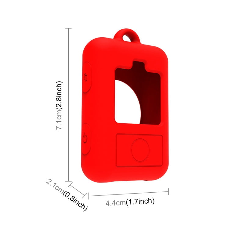 PULUZ Red Silicone Protective Case for Insta360 Remote Control