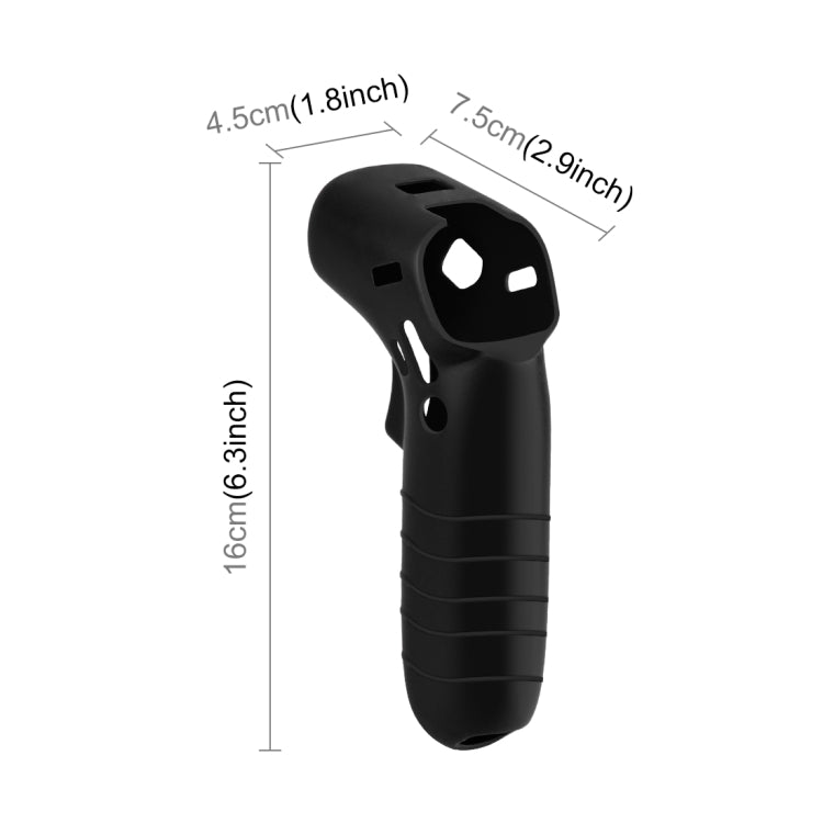 Silicone Protective Case for DJI RC Motion 2, DJI Avata, or FPV Rocker (Black)