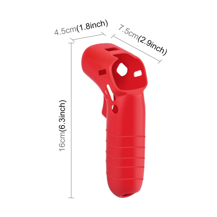 Red Silicone Protective Case for DJI RC Motion 2, DJI Avata, and FPV Rocker