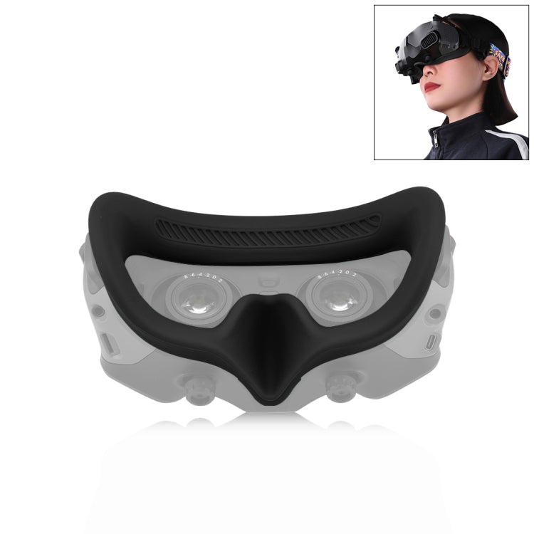 PULUZ Silicone Protective Case for DJI Avata Goggles 2 (Black)