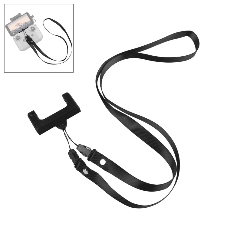 Anti-Lost Nylon Neck Strap Lanyard for DJI Remote Controls (Black)