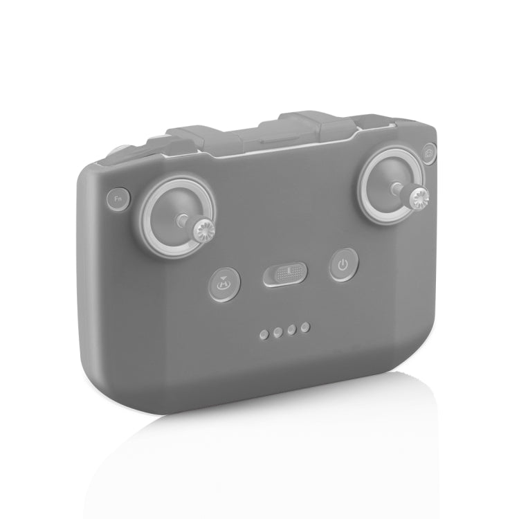 PULUZ Shockproof Anti-scratch Silicone Case for DJI Mini 3, 3 Pro, Mavic 3, Air 2S, Mini 2 Remote Control (Grey)