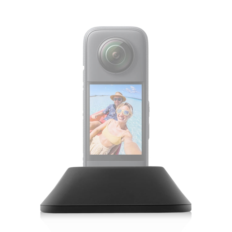 PULUZ Silicone Desktop Stand for Insta360 X3 Camera (Black)