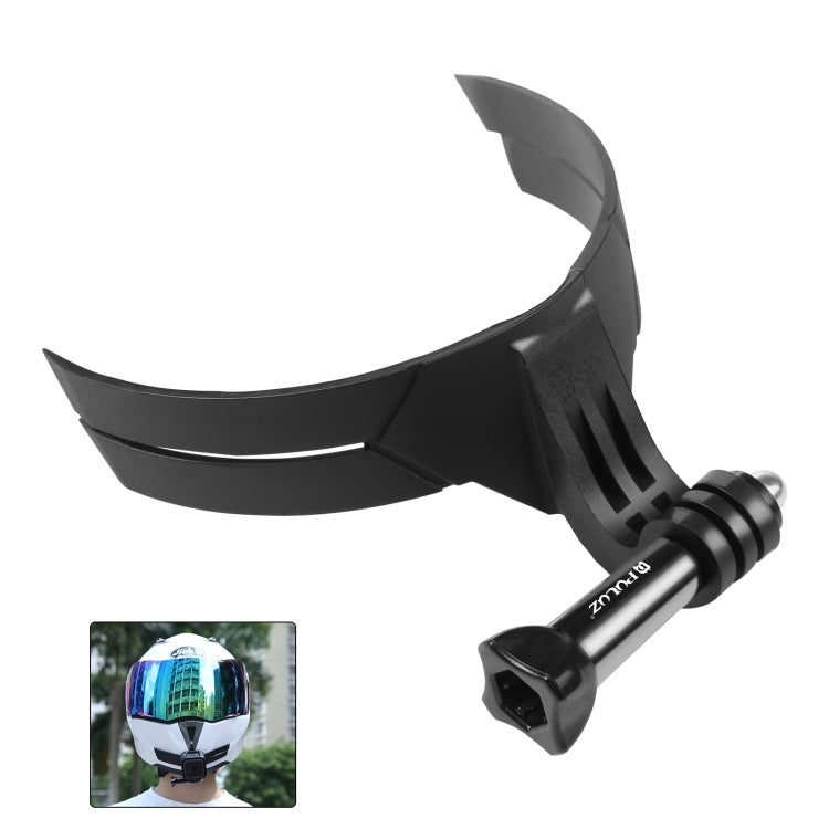 PULUZ Motorcycle Helmet Chin Mount for Action Camera (Black)
