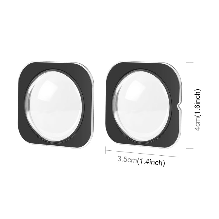 PULUZ Insta360 X3 Lens Guard: Durable Optical Glass Protective Cover (Black)