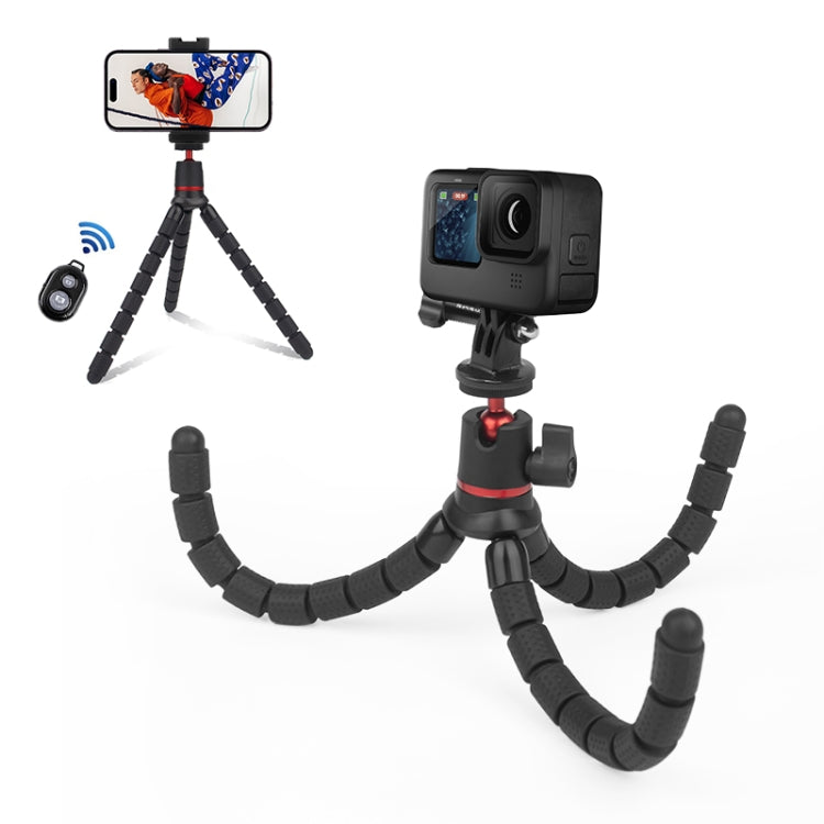 PULUZ Mini Octopus Flexible Tripod Holder for Versatile Camera and Phone Photography