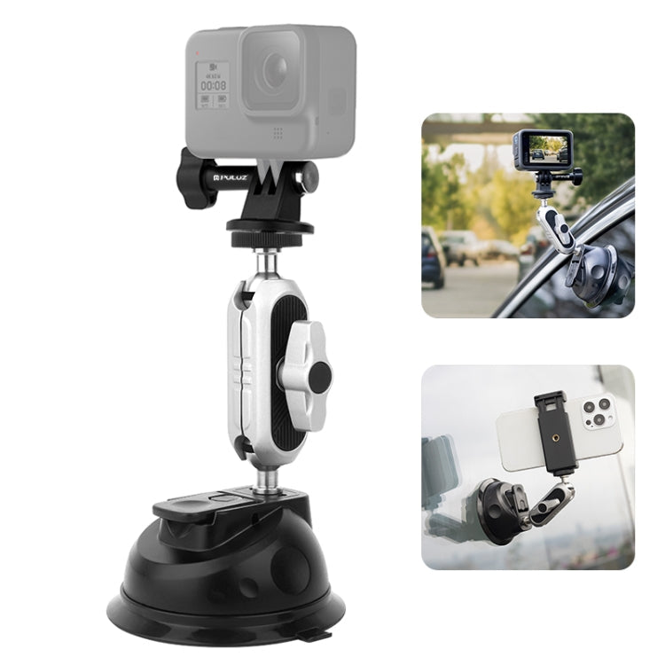 PULUZ Car Suction Cup Mount for Phones and Action Cameras