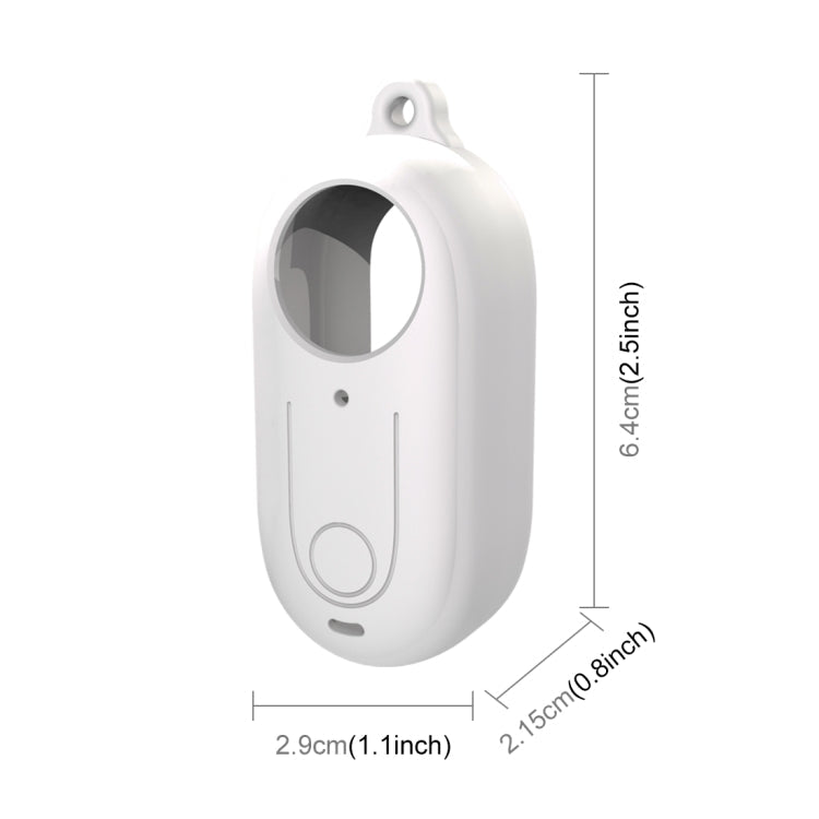 Insta360 GO 3 PULUZ Camera Silicone Case with Lens Cover (White)