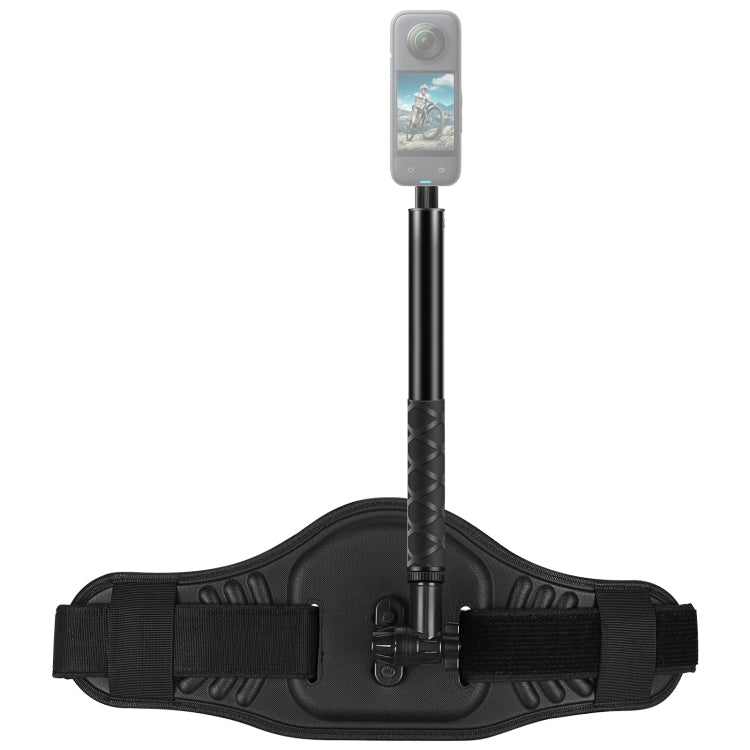 PULUZ Hands-Free Waist Belt Mount Strap and Selfie Stick Monopod for Action Cameras