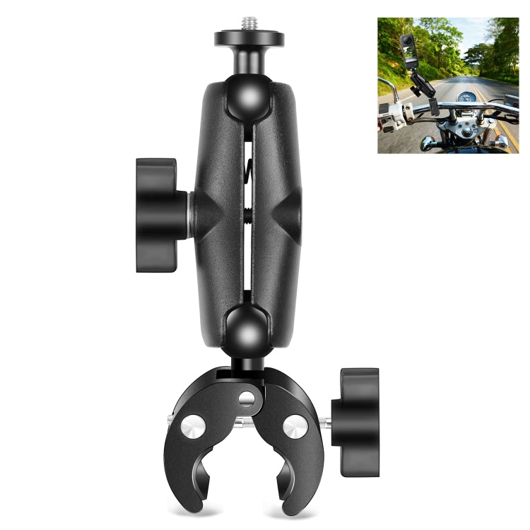PULUZ Motorcycle Crab Clamp Handlebar Mount for Action Cameras