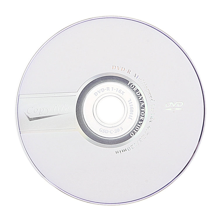 50-Pack of 12cm Blank DVD-R Discs, 4.7GB/120mins
