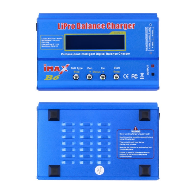 iMax B6 Intelligent Multifunction Battery Balance Charger (Blue)