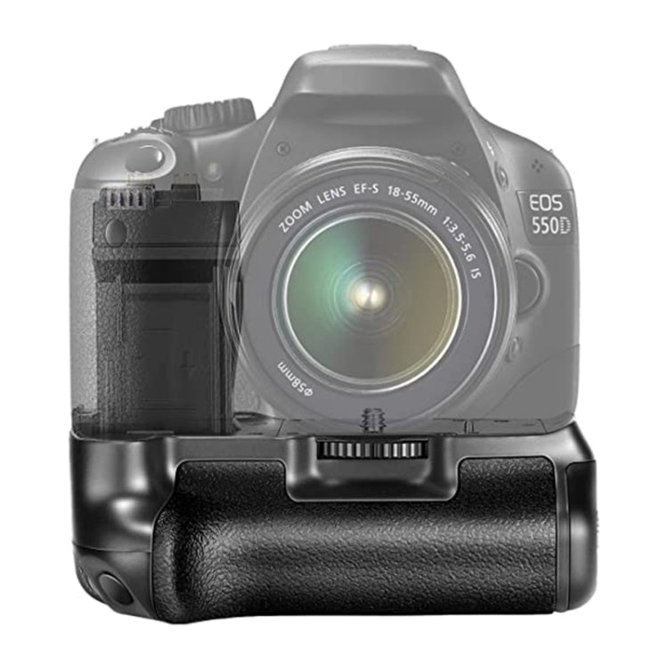 Battery Grip for Canon EOS 550D with Dual Battery Capacity
