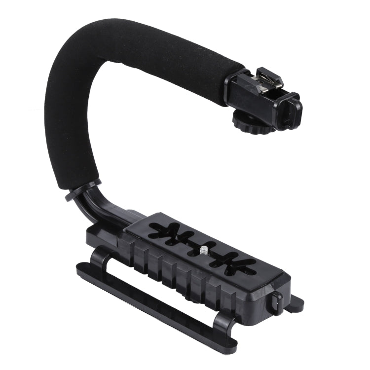 C-Shaped Mount Holder Handle for Enhanced Camera Stability