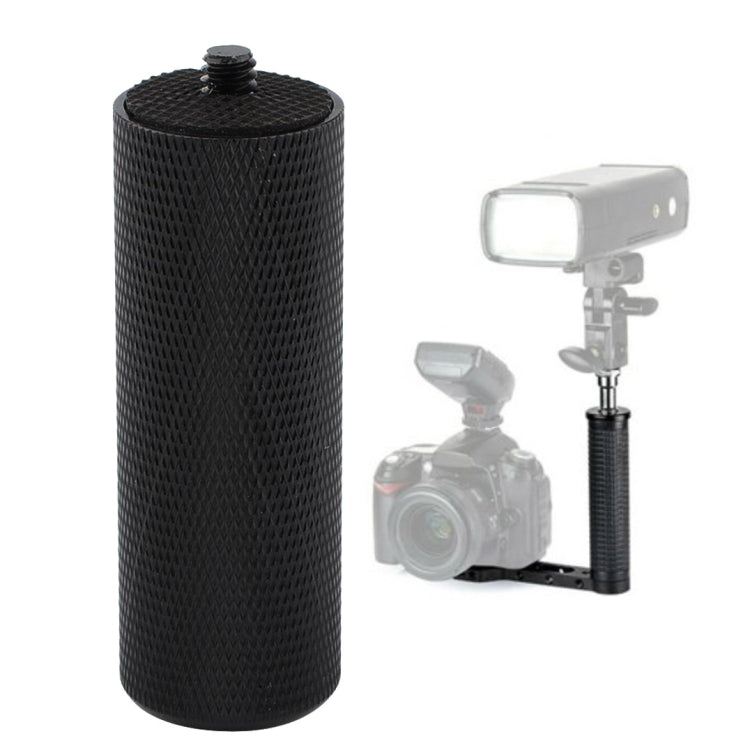 Black DSLR Hand Grip Stabilizer with Versatile Mounting Options