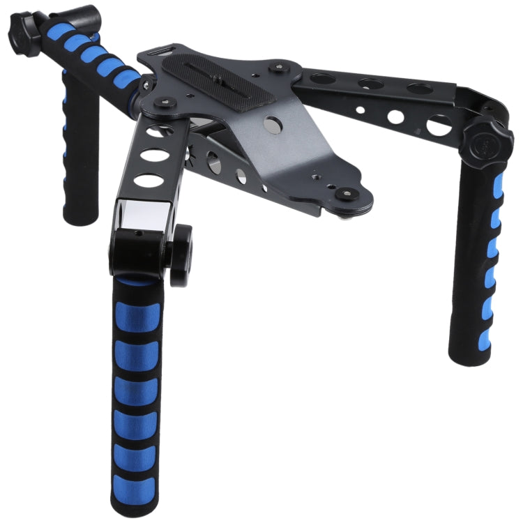 Versatile Multi-Function DSLR Camera Shoulder Rig (Black)