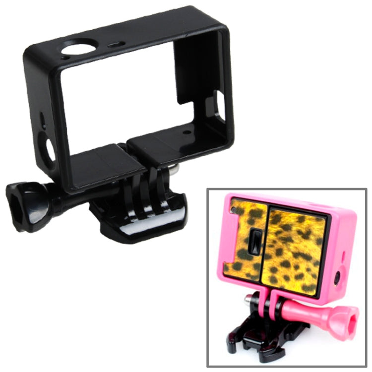 TMC High Quality Tripod Cradle Frame Mount Housing for GoPro HERO4 /3+ /3, HR191(Black) - Protective Frame Housing for GoPro HERO4/3+/3