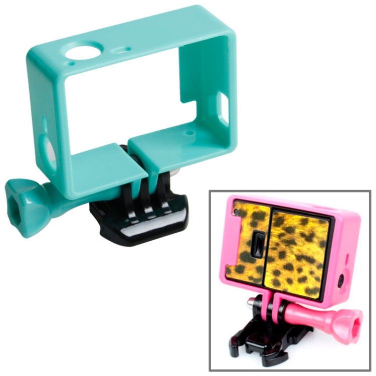 TMC High Quality Tripod Cradle Frame Mount Housing for GoPro HERO4/3+/3 (Blue)