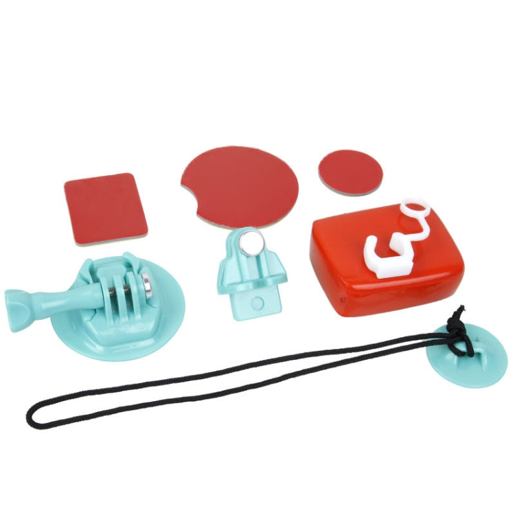 TMC 10 Items Board Mount for Action Cameras-Green