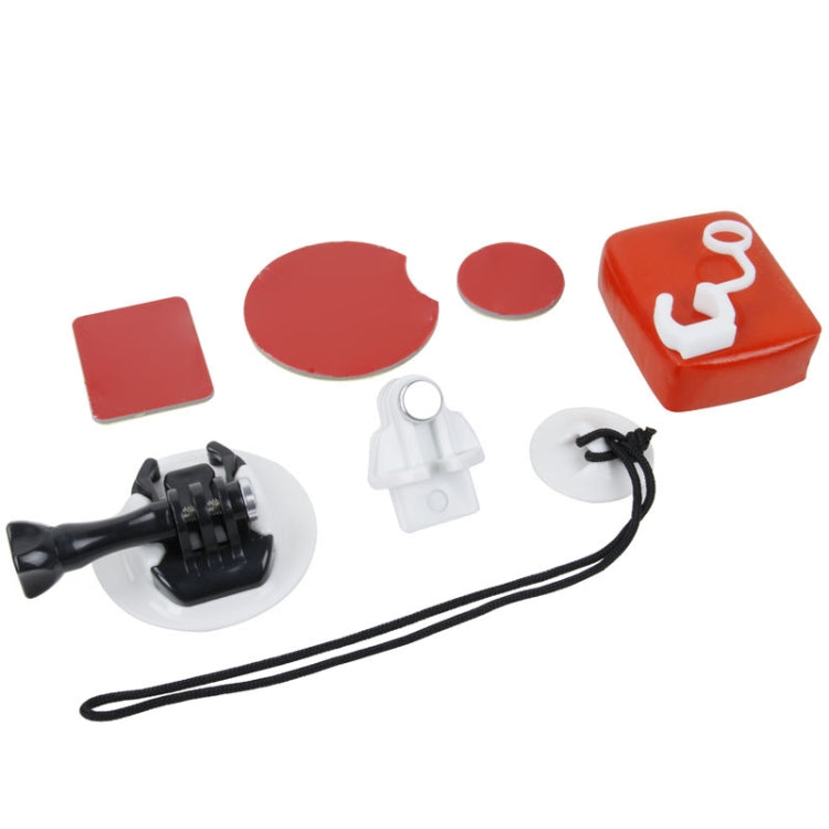 TMC Board Mount Surf Snowboard Wakeboard Set for GoPro and Other Action Cameras (White)