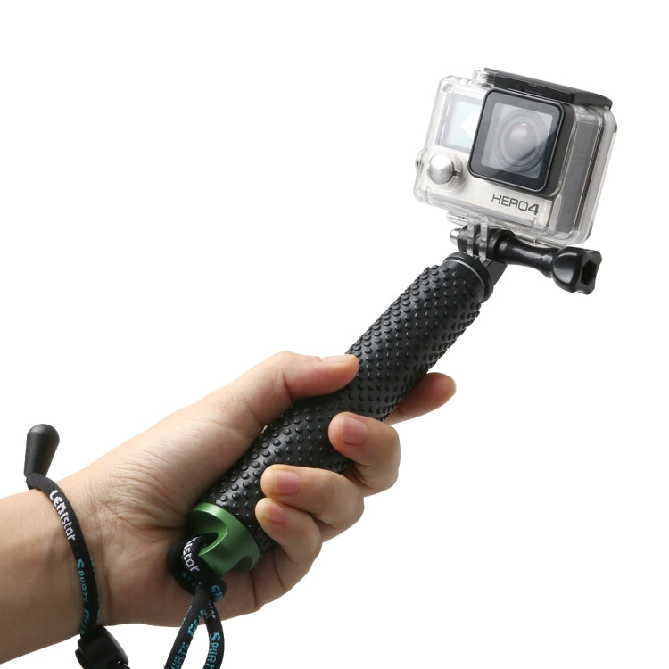 Extendable Handheld Monopod for Action Cameras - Green