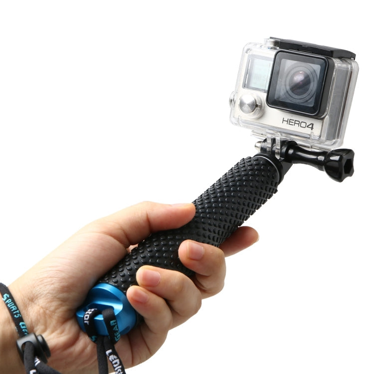 49cm Extendable Pole Monopod for GoPro and Action Cameras (Blue)