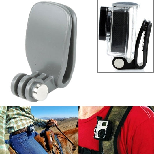 Head Quickclip for GoPro and Other Sport Cameras (Grey)