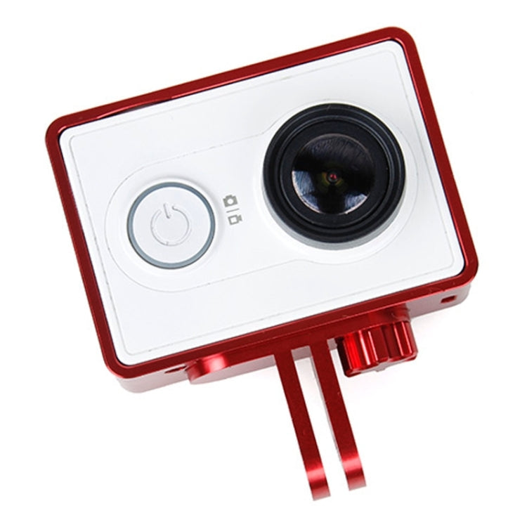 TMC Lightweight CNC Aluminum Frame Mount Housing for XiaoMi YI Sport Camera (Red)