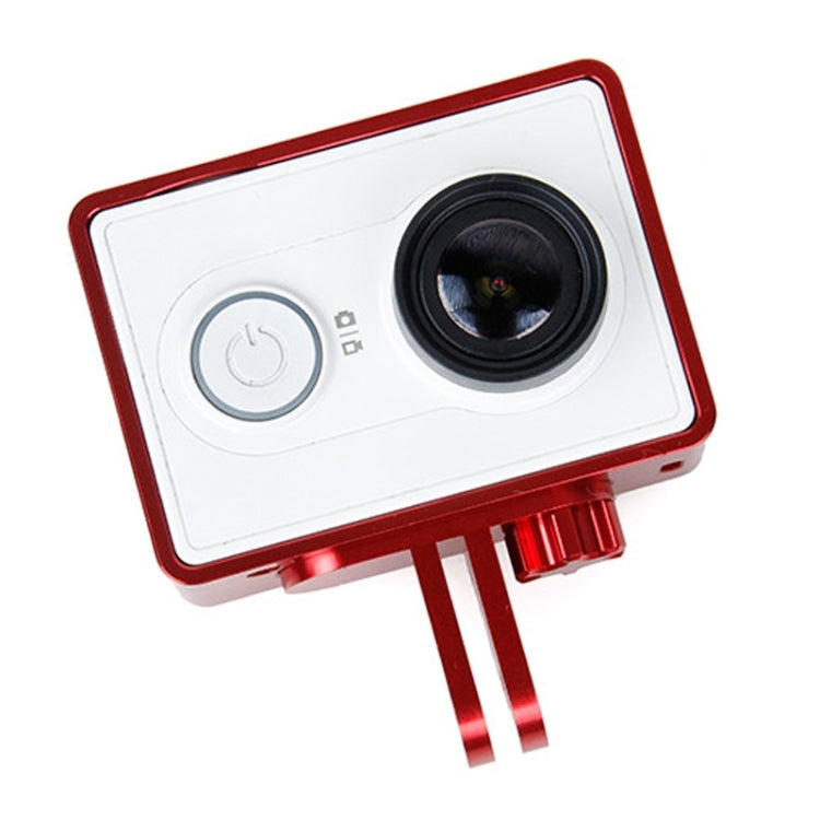 TMC Lightweight CNC Aluminum Frame Mount Housing for XiaoMi YI Sport Camera (Red)