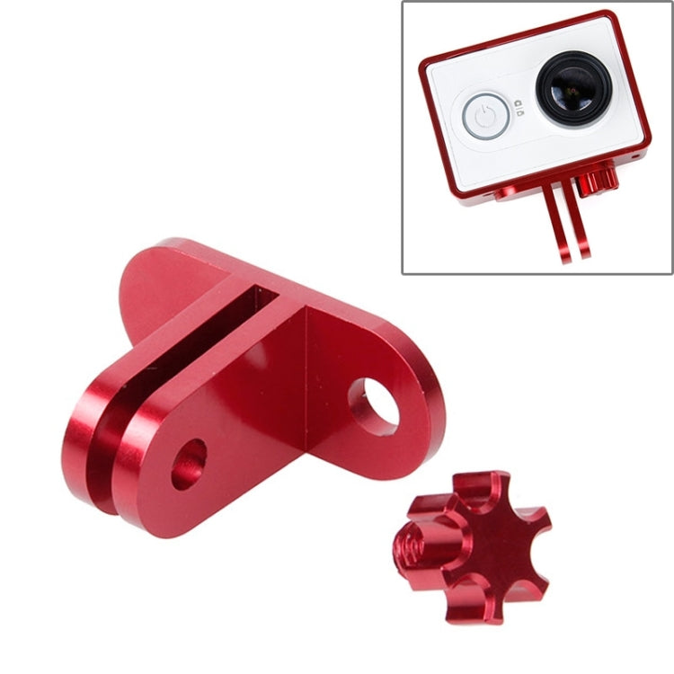 Red Lightweight CNC Aluminum Headset Mount for XiaoMi YI Sport Camera