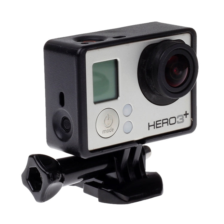 GoPro Hero4 / 3+ / 3 Compatible Protective Frame Mount Housing with Mounting Hardware
