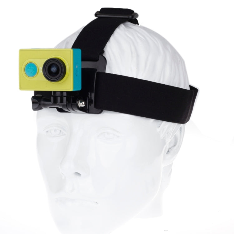 Adjustable Head Strap Belt with Connector Mount for Xiaomi Yi Sport Camera
