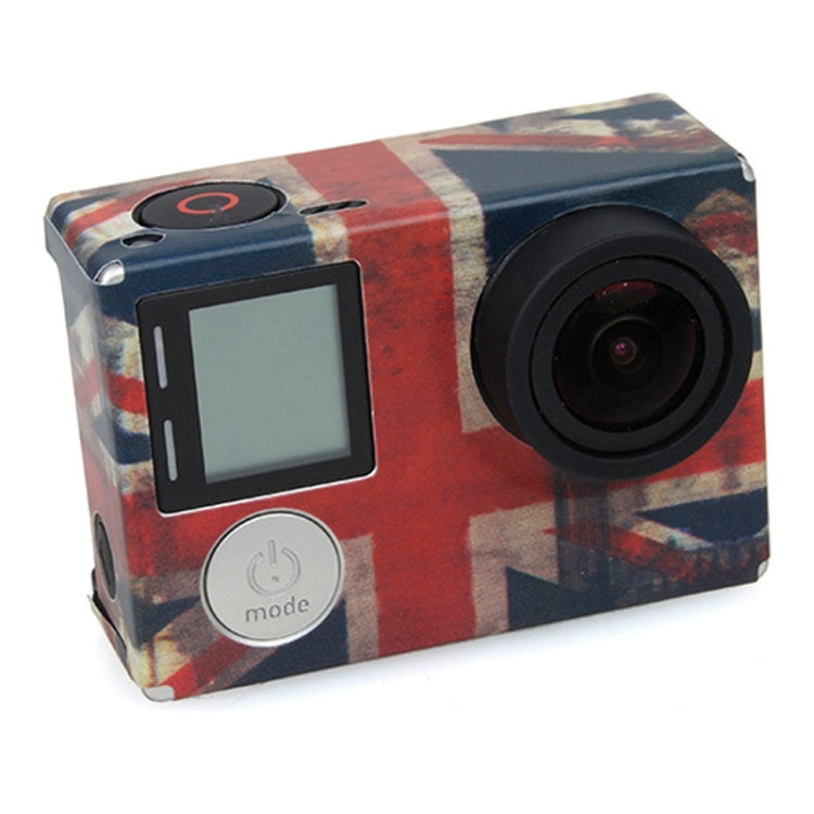 TMC UK Flag Pattern Sticker for GoPro HERO4 with Protective Layer